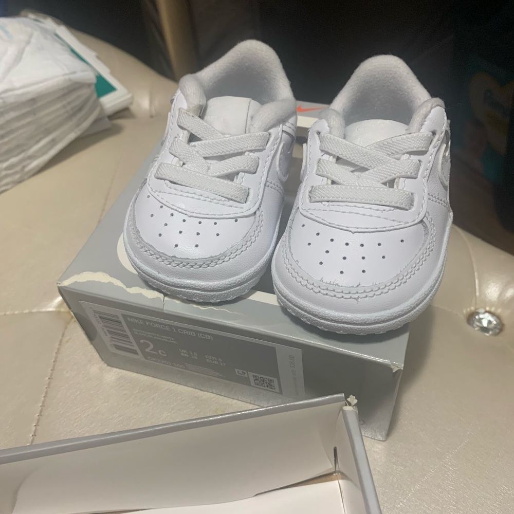 Infants size 2 Nike Air Force one